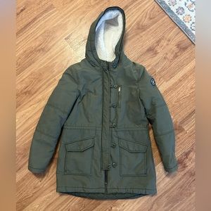 SOLD AEO Army Green Parka